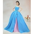 thumbnail image 3 of China Silk Habotai- bleu de france 44quot; wide, 3 of 4