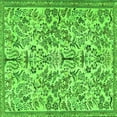 thumbnail image 1 of Ahgly Company Indoor Square Persian Green Traditional Area Rugs, 6' Square, 1 of 1
