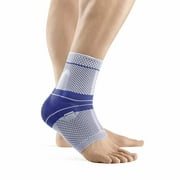 Bauerfeind - MalleoTrain - Ankle Support Brace - Helps Stabilize The Ankle Muscles and Joints for Injury Healing and Pain Relief- Titanium, Right Ankle, Size 6