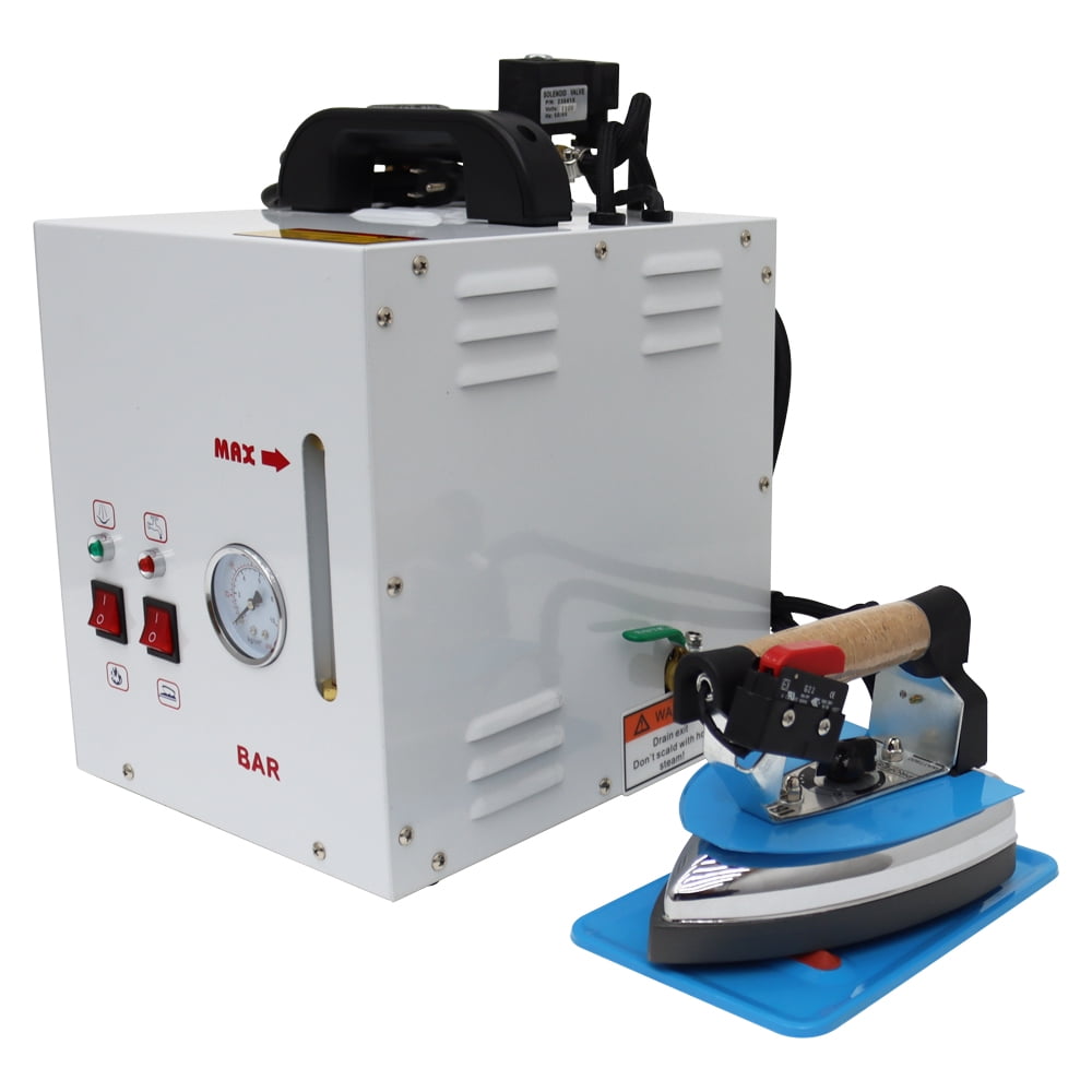 INTBUYING Steam Electric Iron Industrial Steam Iron Curtain 4L 110V 1600W