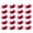 Red, variant on Pack Of 20 Realistic Crabs Soft Fishing Lures With Colorful Designs And Soft Silicone Materials For Saltwater Fishing