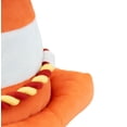 thumbnail image 4 of One Paw, Safety Cone Dog Toy with Rope and Squeaker, Orange, 16 inch, for Large Dogs, 4 of 8