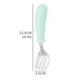 thumbnail image 3 of ACDANC 12-Packs Toddler Forks,Safe 304 Stainless Steel Baby Fork for Feeding,Ideal Toddler Forks for Mealtime, 3 of 8