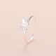 thumbnail image 5 of 925 Anillo de mariposa Minimalista Ajustable Cola abierta Dedo Apilable Promise Band Anillo de compromiso Alianzas de boda Toe Band Joyería delicada Regalos para mujeres Niñas Fiesta Navidad Cumpleañ TUNC Sencillez, 5 of 5