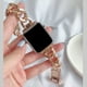 thumbnail image 4 of Adecuado para Apple 6 7 8 9 Generación Correa de metal Apple Watch Cadena de mezclilla de una sola fila Correa de acero Correa de metal, 4 of 6