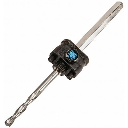 UPC: 0884835003104 | Spyder 600634H Quick Change Hole Saw Arbor Pilot Drill Bit with 1/2 Inch Shank