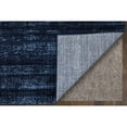 thumbnail image 4 of Feizy Deja Modern Solid, Blue/Black, 9'0" x 12'8" Area Rug Easy Care Stain Resistant Pet & Kid Friendly Casual Floor Rug for Living room Bedroom, 4 of 8
