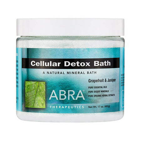 Abra Therapeutics Cellular Detox Mineral Bath, Grapefruit And Juniper - 17