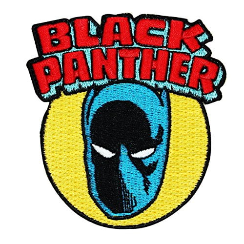 Black Panther Marvel Patch for Embroidery Cloth Patches Badge Iron Sew On