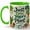 Green, variant on Just One More Plant Coffee Mug, Houseplant Lover Garden Quote Design, 11 oz Ceramic Cup