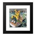 thumbnail image 2 of Louis Glackens 20x22 Black Modern Framed Museum Art Print Titled - There They Blow (1908), 2 of 5