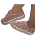 thumbnail image 2 of DPTALR Chaussures Plates d'Extérieur pour Femmes à Bout Rond Antidérapantes Sport Décontractées Chaussures Simples, 2 of 7