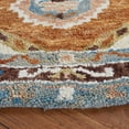 thumbnail image 6 of SAFAVIEH Aspen Flor Geometric Area Rug, Brown/Blue, 10' x 14', 6 of 7