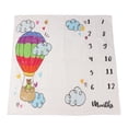 thumbnail image 2 of Baby Month Blanket, Newborn Monthly Milestone Blanket Innovative Digital Printed Hand Crafted  For Photography Props, 2 of 8