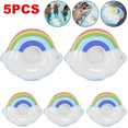 thumbnail image 1 of Juguete Acuático Inflable PVC Portavasos Firebird Posavasos Inflable Portavasos Flotante (nubes Arcoíris), 1 of 6