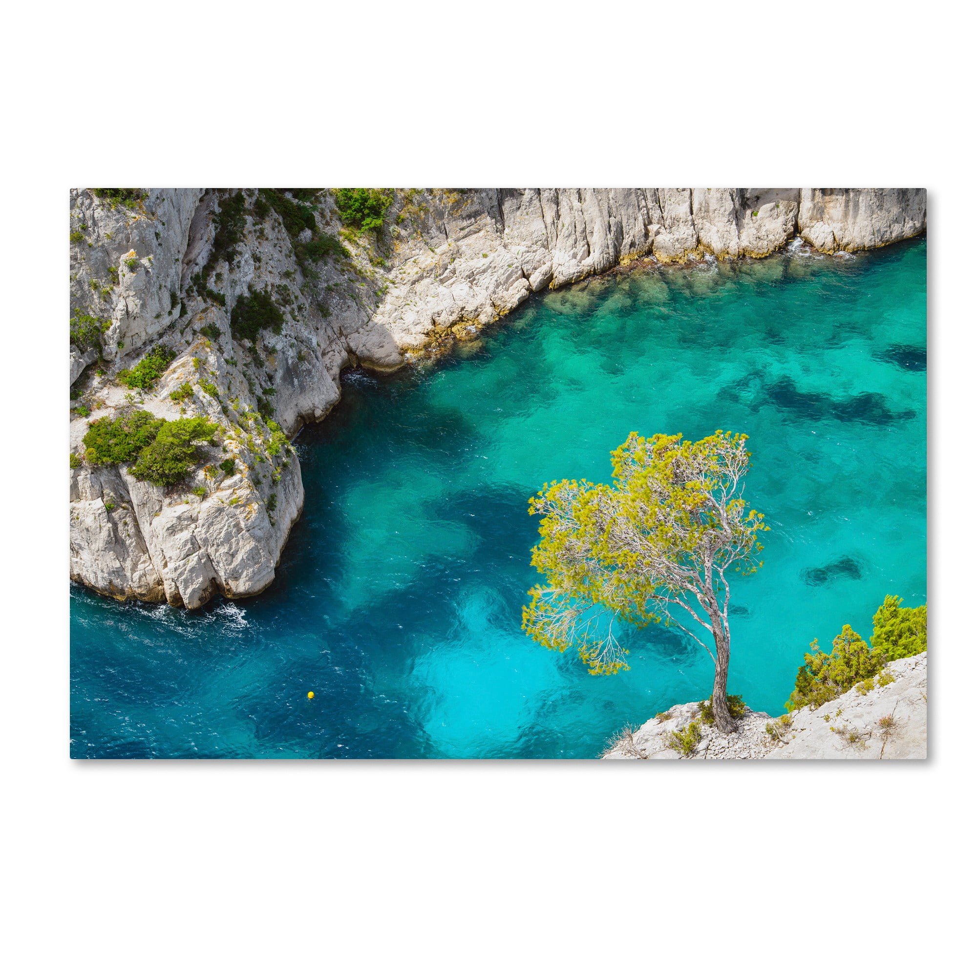 Trademark Fine Art "Turquoise Waters" Canvas Art by Michael Blanchette Photography