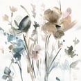 thumbnail image 2 of Robinson, Carol 26x26 Gold Ornate Wood Framed with Double Matting Museum Art Print Titled - Dainty Blooms II, 2 of 4
