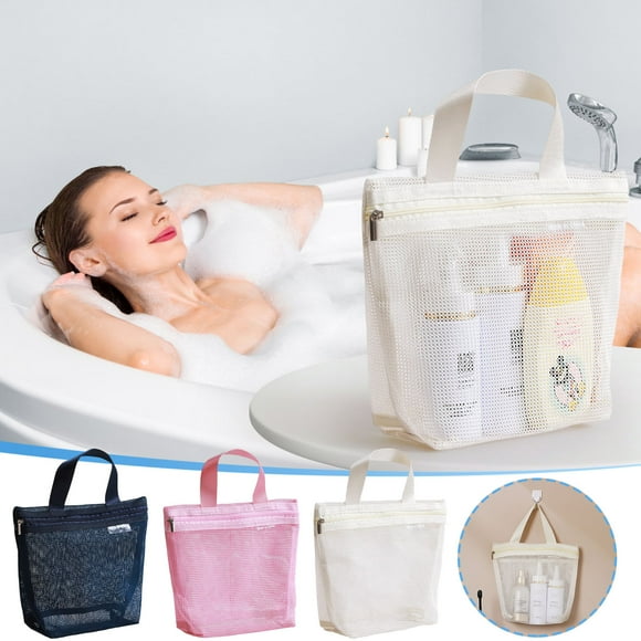 Deals of The Day Clearance! Ins Handbag Mesh Storage Bag for Bathing, Travel and Swimming Bag, Portable Makeup Beach Organizer, Mesh Storage Bag for Personal Items
