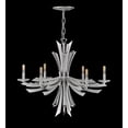 thumbnail image 2 of Six Light Medium Chandelier-Glacial Finish Fredrick Ramond Lighting Fr40908gg, 2 of 3
