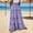 #392-Purple, variant on TaTaai Women's Boho High Waist Maxi Skirt with A-Line Silhouette, Ruffle Tiered Detail, Elastic Waistband, and Side Pockets Gift