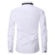thumbnail image 3 of Camisa de Vestir Para Hombre Odeerbi Cuello de Esmoquin Vestido de Padrino Talla M, 3 of 6