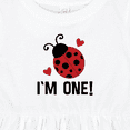 thumbnail image 4 of Inktastic 1st Birthday Ladybug 1 Year Old Girls Baby Dress, 4 of 5