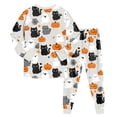 thumbnail image 5 of Leey-World Toddler Halloween Pjs Baby Boys Girls Pajama Set Kids Toddler Snug fit Basic Cotton Sleepwear pjs for Daily, 5 of 9