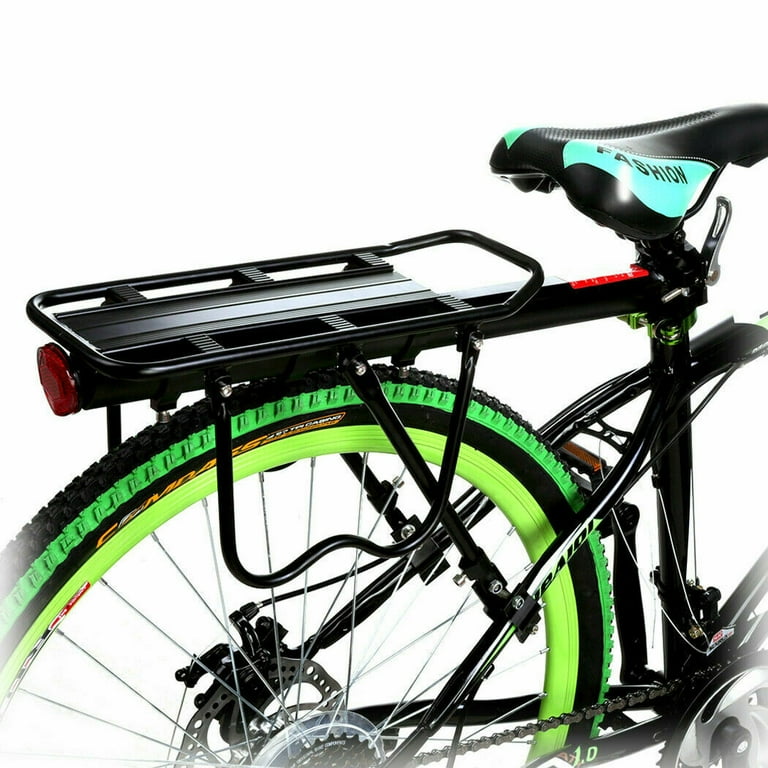 60KG Capacity Aluminum Alloy Bicycle Rear Rack Soporte Bicicleta Bycicle  Bike Rack Cargo /Luggage Carrier For V/Disc Brake - AliExpress