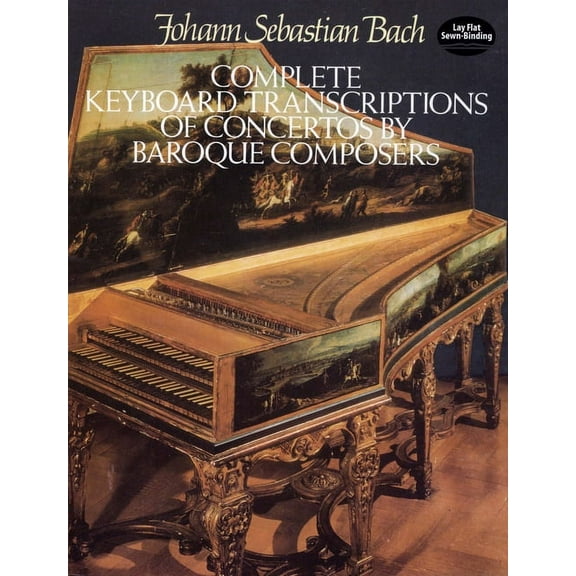 Dover Classical Piano Music Complete Keyboard Transcriptions of Concertos by Baroque Composers, (Paperback)