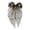 Grey, variant on mgoYE Halloween Hair Bows Clips Cute Pattern Hair Barrettes Long Tail Hairpin Halloween Hair Accessories for Women Party Decoration