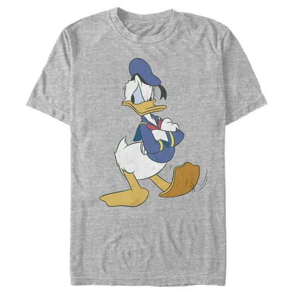 Men's Mickey & Friends Donald Duck Impatient Graphic Tee Athletic Heather Small