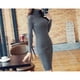 thumbnail image 2 of Vestido de suéter de cuello alto, vestido de punto de manga larga, vestido casual, 2 of 4