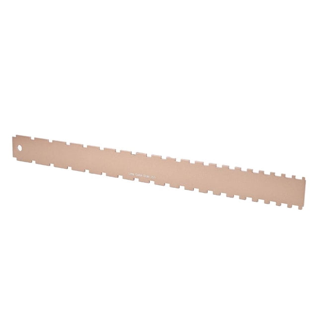 Bass Measurement Ruler, Easy To Carry Guitar Repair Tool Anti-rust For Guitar Neck Gold,Silver
