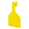 thumbnail image 2 of Z Tags 25 Count 1-Piece Blank Tags for Cows, Yellow, 2 of 3