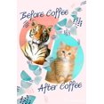 thumbnail image 1 of Before Coffee, After Coffee, Unframed Poster Wall Art by Rachael Hale Sold by Art.Com, 1 of 4