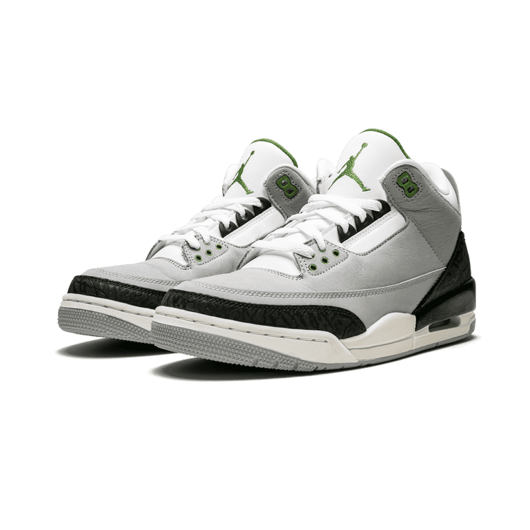 Nike Air Jordan 3 Retro Chlorophyll Shoes Mens 11 Gray Sneakers 136064-006‎ Brand New Nike Air Jordan 3 Retro Chlorophyll Grey 136064  main image 2