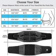 thumbnail image 5 of Cinturón médico de Soporte Lumbar para espalda, corsé ortopédico para cintura, corsé de postura para hombres y mujeres, entrenador de cintura de descompresión de columna vertebral, alivio del dolor, 5 of 5