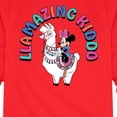 thumbnail image 3 of Mickey & Friends - Llamazing Kiddo - Toddler And Youth Long Sleeve Graphic T-Shirt, 3 of 5