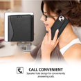 thumbnail image 4 of Wallet Case for iPhone 13 with Card Slots & Wallet Pocket, Wave Curves and sequins meticulously sewn PU Leather Cover Kickstand Magnetic Shockproof TPU Bumper Flip Folio Case,Black, 4 of 9