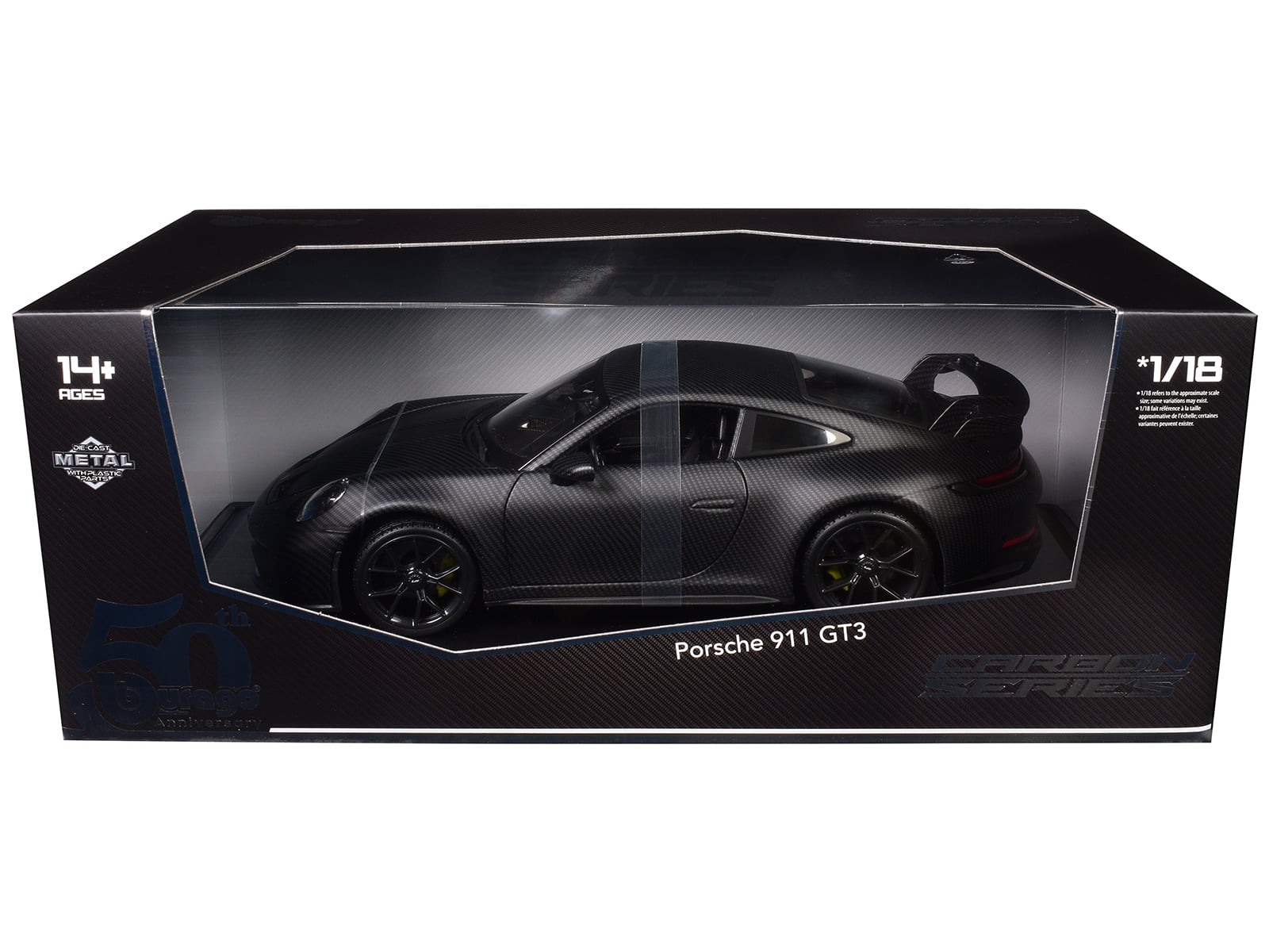 ミニチャンプス　ポルシェ 911 (991) GT3 1/18 グレー Porsche-911-991-GT3-metallic-