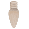 thumbnail image 6 of 50 Pcs Wooden Christmas Light Bulb Unfinished Wood Ornaments for Crafts and Christmas Trees Supply, 2 Inch High, 6 of 6