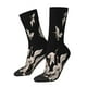 thumbnail image 1 of Balery Japanese White Crane Calcetas Largas con Estampado para Hombre y Mujer – Suaves y Transpirables, Talla Única (US 5-11), 1 of 6