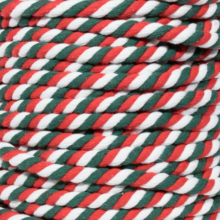 

Super Soft 3 Strand Twisted Cotton Rope - Multiple Colors to Choose from in Various Diameters and Lengths