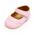 thumbnail image 5 of Magazine Newborn Baby Girl Crib Shoes PU Leather Soft Sole Shoes Prewalker Trainer 0-18M, 5 of 5