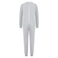 thumbnail image 2 of Miutii Special Needs Adaptive Clothing For Kids Boys Anti-strip Zip Back Jumpsuit Long Sleeve Autism Romper Bodysuit Grey 16, 2 of 7