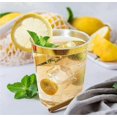 thumbnail image 3 of 20 Pieces Disposable Wine Cups 14oz Transparent Hard Plastic Rimmed Plastic Cup Birthday Wedding Party Champagne Cups, 3 of 5
