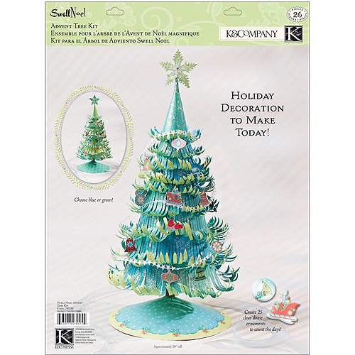 Swell Noel Paper Craft Kit Advent Calendar/Tree
