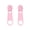 Pink, variant on SmartBy 1 Pair Stud Earrings Zipper Shape Plated Jewelry Cartoon Candy Color Ear Studs for Party