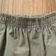 thumbnail image 4 of Big Boys Lightweight Cargo Shorts, Elastic Waist Buckle‑Decor Side Pocket Summer Casual Sports Shorts for Kids 4‑14 Years Old, 4 of 6