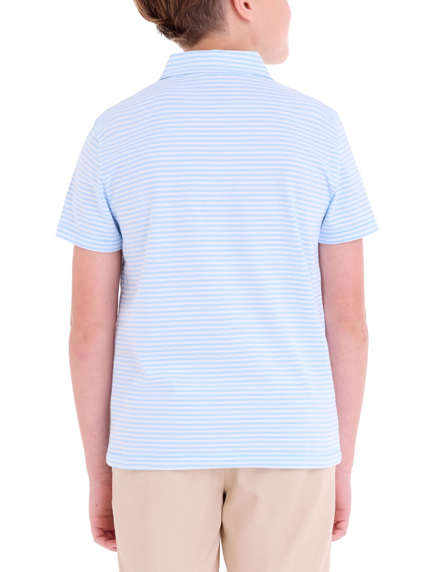 U.S. Polo Assn. Boys Everyday Play Jersey Polo, Sizes 4-18
